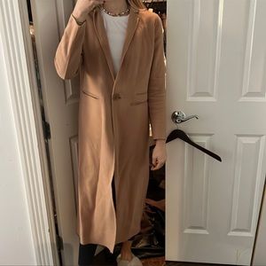 Maje camel coat